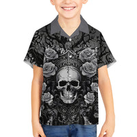 I'm Blunt Because God Rolled Me That Way Family Matching Off Shoulder Short Dress and Hawaiian Shirt - Wonder Print Shop