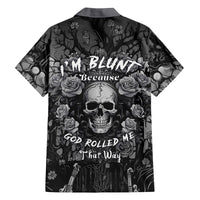 I'm Blunt Because God Rolled Me That Way Family Matching Puletasi Dress and Hawaiian Shirt - Wonder Print Shop