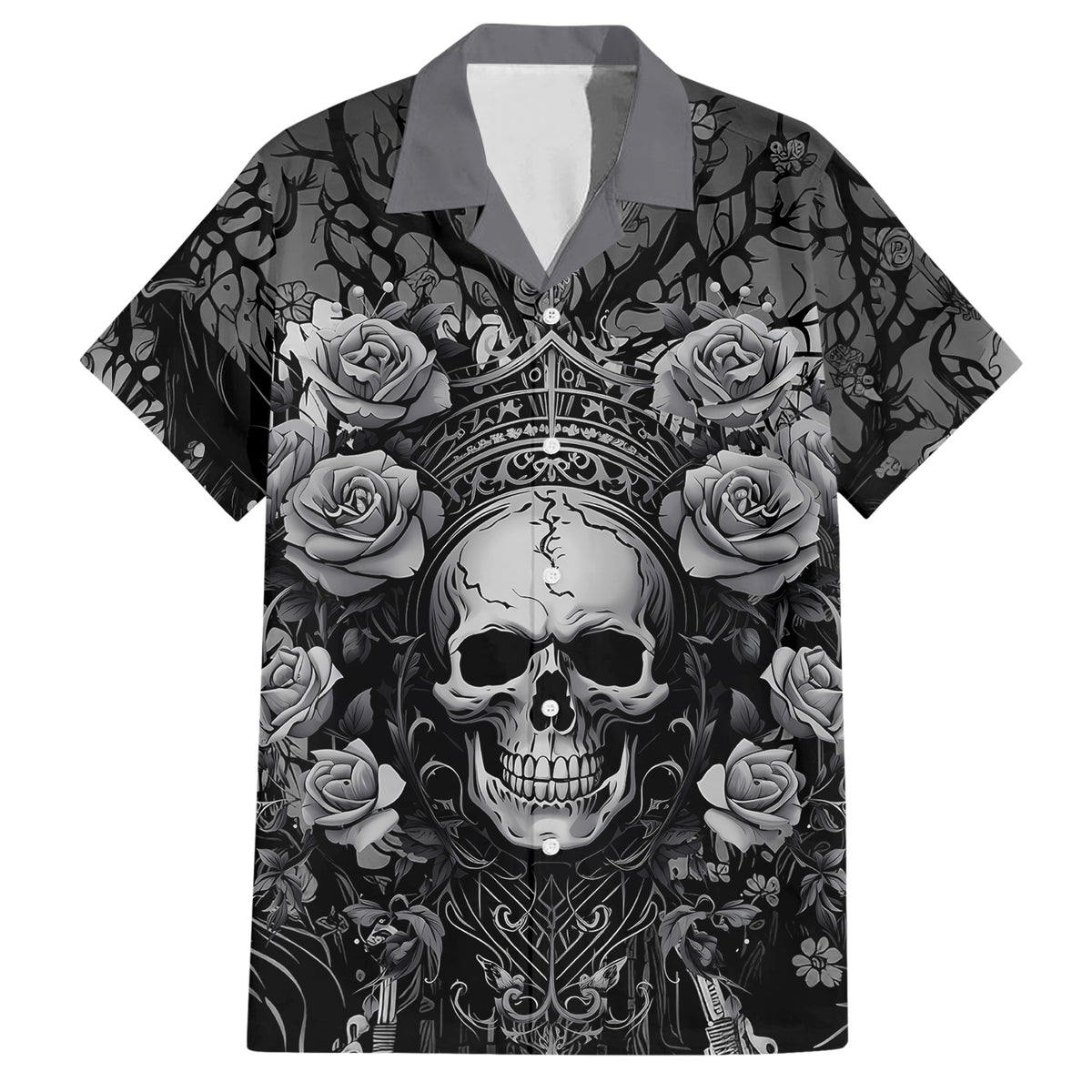 I'm Blunt Because God Rolled Me That Way Hawaiian Shirt - Wonder Print Shop