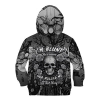 I'm Blunt Because God Rolled Me That Way Kid Hoodie - Wonder Print Shop