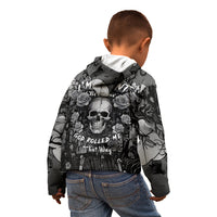 I'm Blunt Because God Rolled Me That Way Kid Hoodie - Wonder Print Shop