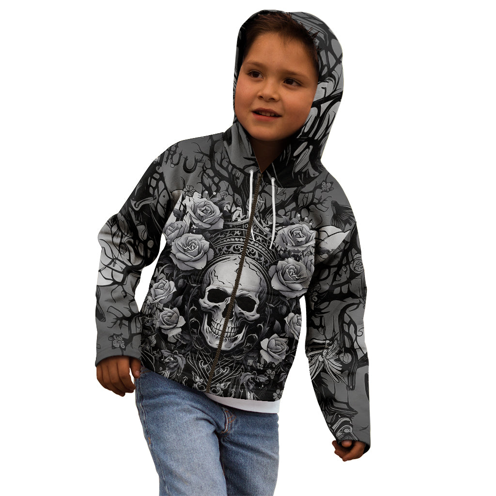 I'm Blunt Because God Rolled Me That Way Kid Hoodie - Wonder Print Shop