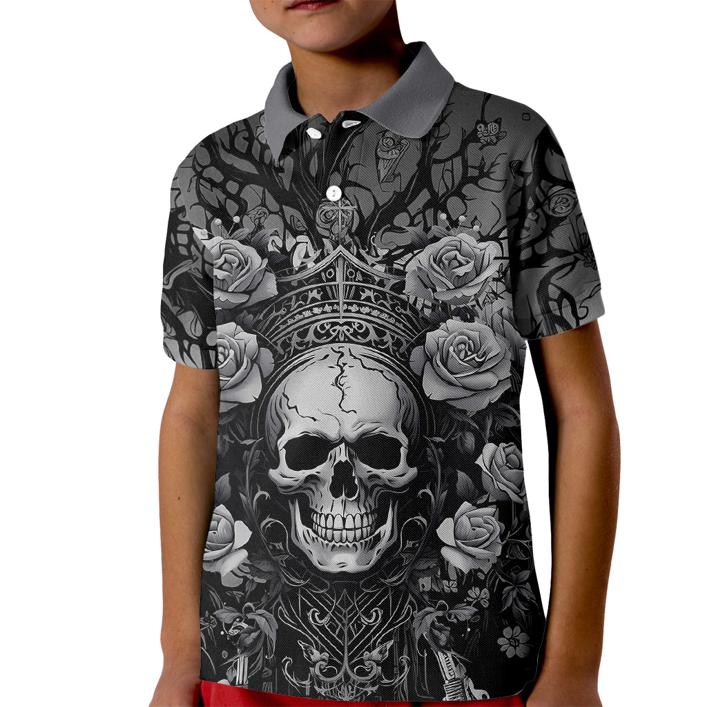 I'm Blunt Because God Rolled Me That Way Kid Polo Shirt - Wonder Print Shop