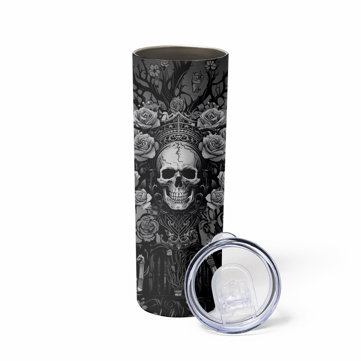 I'm Blunt Because God Rolled Me That Way Skinny Tumbler - Wonder Print Shop