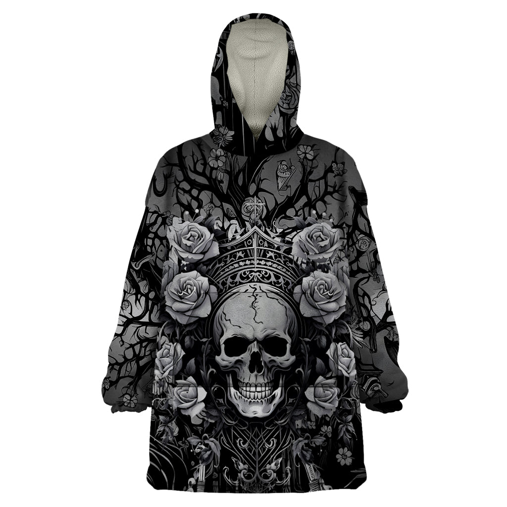 I'm Blunt Because God Rolled Me That Way Wearable Blanket Hoodie - Wonder Print Shop