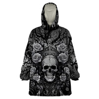 I'm Blunt Because God Rolled Me That Way Wearable Blanket Hoodie - Wonder Print Shop