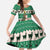 Llama Decorating Tree in Santa Hat Family Matching Tank Maxi Dress and Hawaiian Shirt with Green Gift Pattern Design - Wonder Print Shop