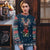 French Bulldog Reindeer Antlers Lights Ugly Christmas Sweater with Red Green Winter Pattern Design - Wonder Print Shop