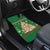 Corgi Dog Lights Corgi Bells Corgi All the Way Car Mats wirh Green Snowflake Pattern Design - Wonder Print Shop