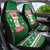 Corgi Dog Lights Corgi Bells Corgi All the Way Car Seat Cover wirh Green Snowflake Pattern Design - Wonder Print Shop