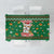 Corgi Dog Lights Corgi Bells Corgi All the Way Tablecloth wirh Green Snowflake Pattern Design - Wonder Print Shop