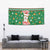 Corgi Dog Lights Corgi Bells Corgi All the Way Tapestry wirh Green Snowflake Pattern Design - Wonder Print Shop