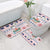 Cat I Do It For Donuts Christmas Bathroom Set Xmas Holiday Patterns - Wonder Print Shop