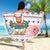 Cat I Do It For Donuts Christmas Beach Blanket Xmas Holiday Patterns - Wonder Print Shop
