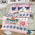 Cat I Do It For Donuts Christmas Blanket Xmas Holiday Patterns - Wonder Print Shop