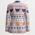 Cat I Do It For Donuts Christmas Blazer Xmas Holiday Patterns - Wonder Print Shop