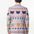 Cat I Do It For Donuts Christmas Blazer Xmas Holiday Patterns - Wonder Print Shop