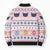 Cat I Do It For Donuts Christmas Bomber Puffer Jacket Xmas Holiday Patterns - Wonder Print Shop