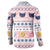 Cat I Do It For Donuts Christmas Button Sweatshirt Xmas Holiday Patterns - Wonder Print Shop