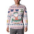 Cat I Do It For Donuts Christmas Button Sweatshirt Xmas Holiday Patterns - Wonder Print Shop