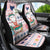 Cat I Do It For Donuts Christmas Car Seat Cover Xmas Holiday Patterns - Wonder Print Shop