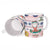 Cat I Do It For Donuts Christmas Ceramic Mug Xmas Holiday Patterns - Wonder Print Shop