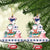 Cat I Do It For Donuts Christmas Ceramic Ornament Xmas Holiday Patterns - Wonder Print Shop