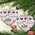 Cat I Do It For Donuts Christmas Ceramic Ornament Xmas Holiday Patterns - Wonder Print Shop