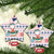 Cat I Do It For Donuts Christmas Ceramic Ornament Xmas Holiday Patterns - Wonder Print Shop