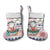 Cat I Do It For Donuts Christmas Stocking Xmas Holiday Patterns - Wonder Print Shop