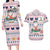 Cat I Do It For Donuts Christmas Couples Matching Long Sleeve Bodycon Dress and Hawaiian Shirt Xmas Holiday Patterns - Wonder Print Shop