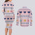 Cat I Do It For Donuts Christmas Couples Matching Long Sleeve Bodycon Dress and Long Sleeve Button Shirt Xmas Holiday Patterns - Wonder Print Shop