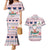Cat I Do It For Donuts Christmas Couples Matching Mermaid Dress and Hawaiian Shirt Xmas Holiday Patterns - Wonder Print Shop