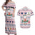 Cat I Do It For Donuts Christmas Couples Matching Off Shoulder Maxi Dress and Hawaiian Shirt Xmas Holiday Patterns - Wonder Print Shop
