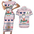 Cat I Do It For Donuts Christmas Couples Matching Short Sleeve Bodycon Dress and Hawaiian Shirt Xmas Holiday Patterns - Wonder Print Shop