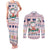 Cat I Do It For Donuts Christmas Couples Matching Tank Maxi Dress and Long Sleeve Button Shirt Xmas Holiday Patterns - Wonder Print Shop