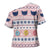 Cat I Do It For Donuts Christmas Cross Shoulder Shirt Xmas Holiday Patterns - Wonder Print Shop