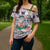 Cat I Do It For Donuts Christmas Cross Shoulder Shirt Xmas Holiday Patterns - Wonder Print Shop