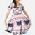 Cat I Do It For Donuts Christmas Family Matching Mermaid Dress and Hawaiian Shirt Xmas Holiday Patterns - Wonder Print Shop