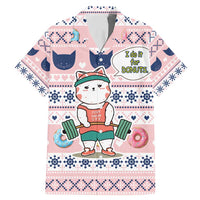 Cat I Do It For Donuts Christmas Family Matching Mermaid Dress and Hawaiian Shirt Xmas Holiday Patterns - Wonder Print Shop