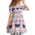 Cat I Do It For Donuts Christmas Family Matching Off The Shoulder Long Sleeve Dress and Hawaiian Shirt Xmas Holiday Patterns - Wonder Print Shop