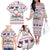 Cat I Do It For Donuts Christmas Family Matching Off The Shoulder Long Sleeve Dress and Hawaiian Shirt Xmas Holiday Patterns - Wonder Print Shop
