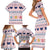 Cat I Do It For Donuts Christmas Family Matching Short Sleeve Bodycon Dress and Hawaiian Shirt Xmas Holiday Patterns - Wonder Print Shop