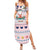 Cat I Do It For Donuts Christmas Family Matching Summer Maxi Dress and Hawaiian Shirt Xmas Holiday Patterns - Wonder Print Shop