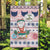 Cat I Do It For Donuts Christmas Garden Flag Xmas Holiday Patterns - Wonder Print Shop