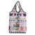 Cat I Do It For Donuts Christmas Grocery Bag Xmas Holiday Patterns - Wonder Print Shop