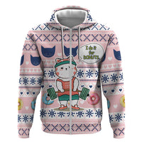 Cat I Do It For Donuts Christmas Hoodie Xmas Holiday Patterns - Wonder Print Shop