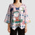 Cat I Do It For Donuts Christmas Kimono Sleeve Blouse Xmas Holiday Patterns - Wonder Print Shop