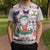 Cat I Do It For Donuts Christmas Knitted V-Neck Vest Xmas Holiday Patterns - Wonder Print Shop