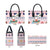 Cat I Do It For Donuts Christmas Leather Bag Xmas Holiday Patterns - Wonder Print Shop
